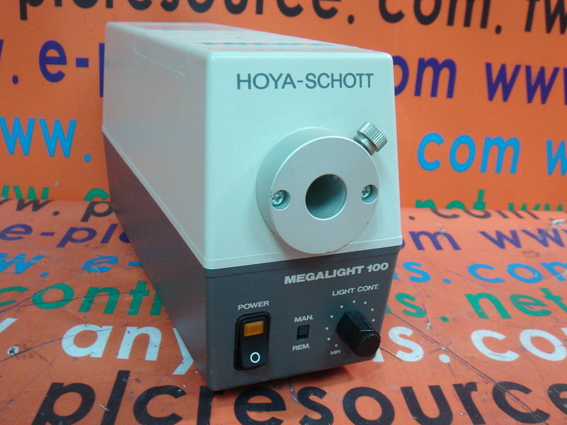 HOYA-SCHOTT MEGALIGHT 100 - PLC DCS SERVO Control MOTOR POWER